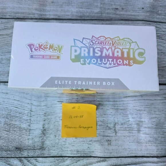 Pokémon Prismatic Evolutions ETB Elite Trainer Box Factory Sealed Dollar General - Picture 7 of 7